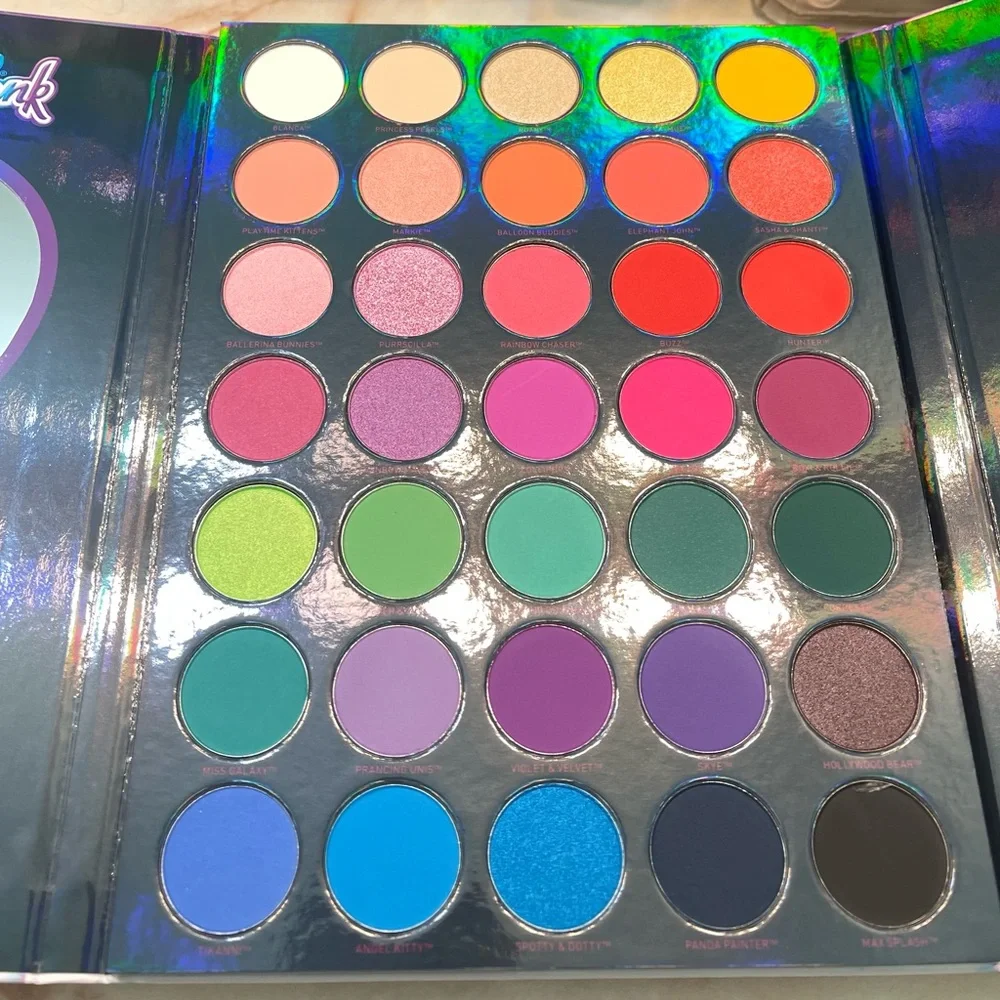 VAULTED ~ Morphe x Lisa Frank ~ ‘35B PRANCING UNI’S' Artistry Eyeshadow Palette